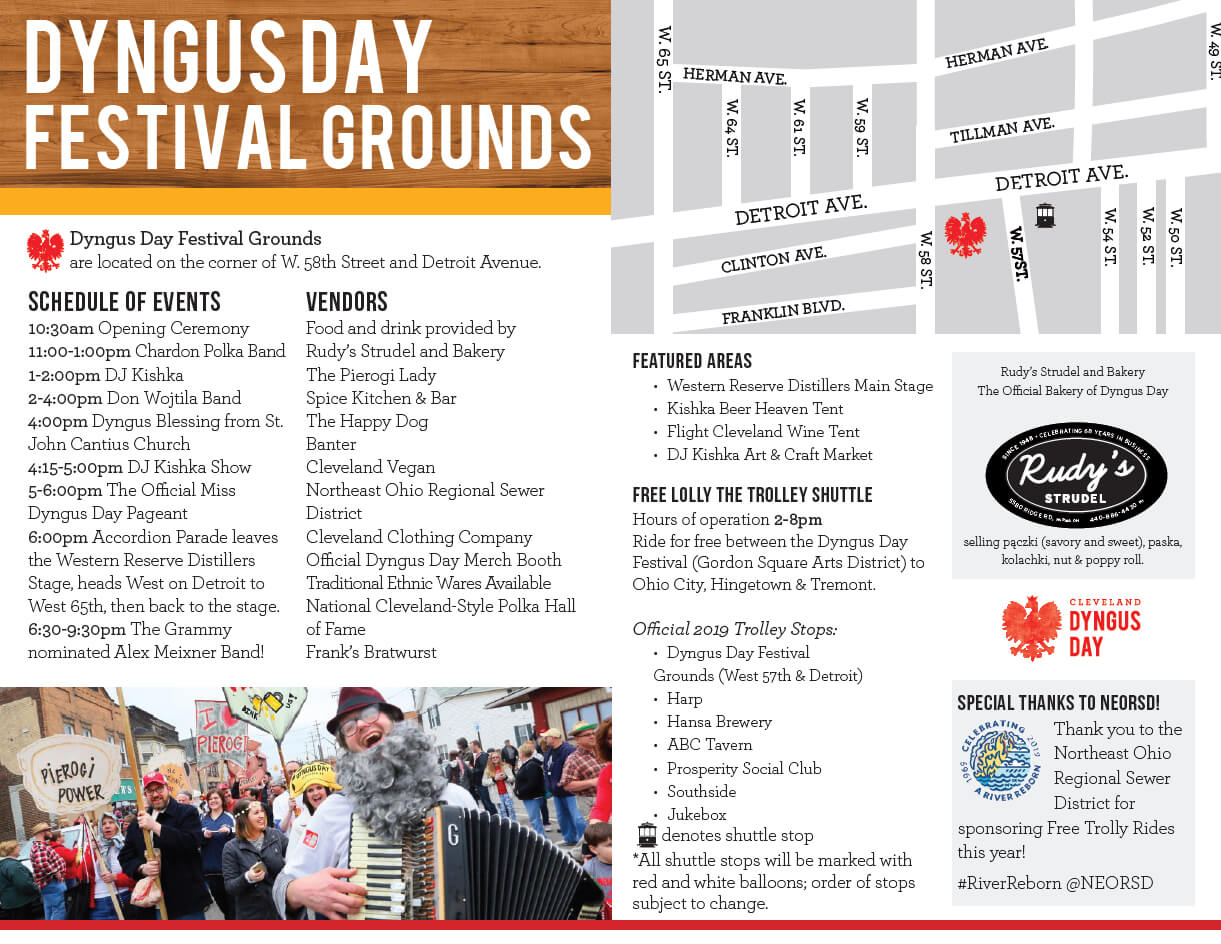 Schedule - Kishka's Beer Heaven Tent and Festival Grounds - Dyngus Day